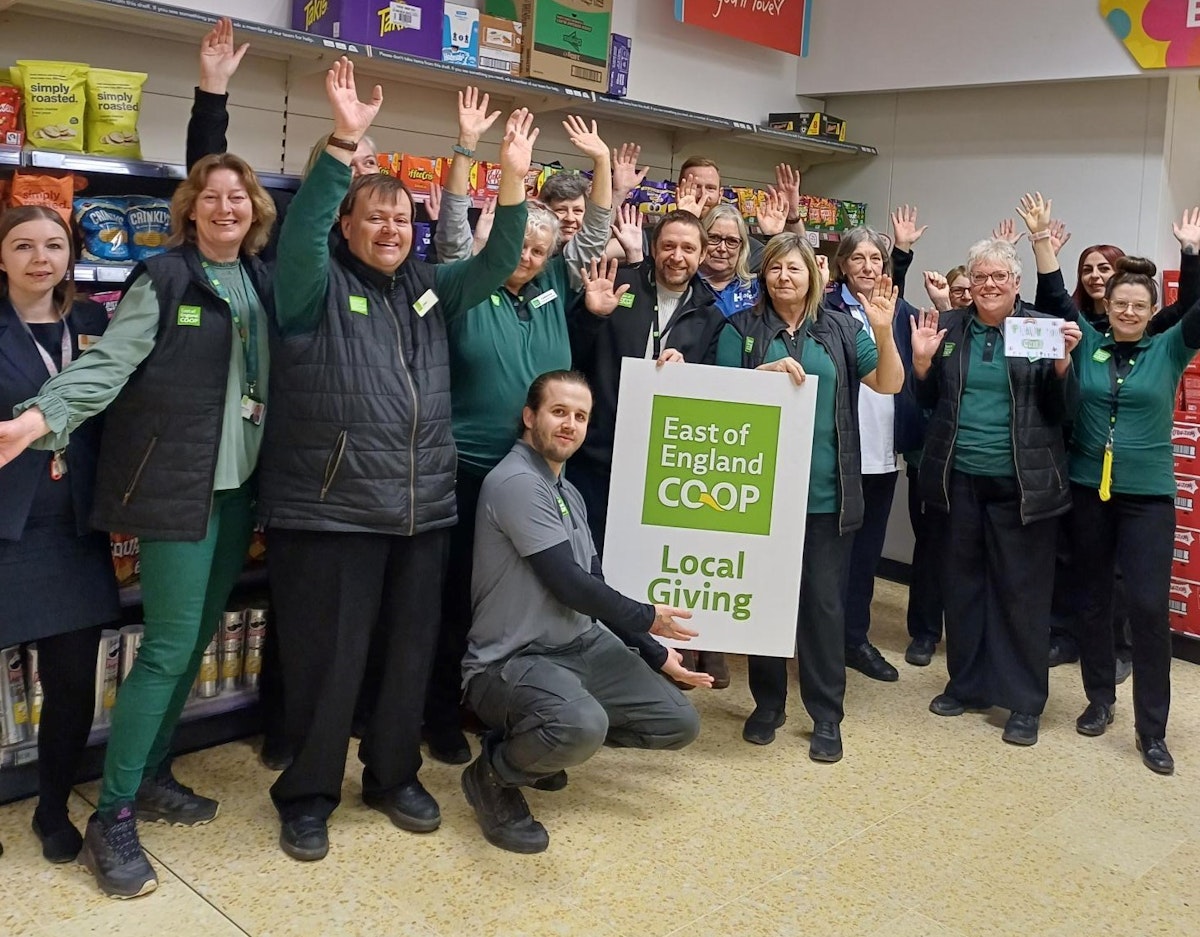 Colleagues at East of England Co-op Leiston